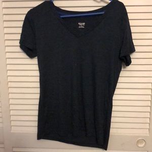 Mossimo Blue V-Neck